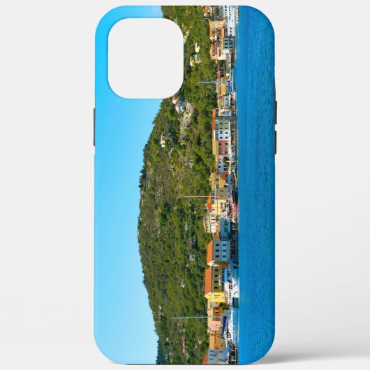 De haven van Antipaxos Case-Mate iPhone Case (Achterkant)