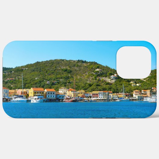 De haven van Antipaxos Case-Mate iPhone Case (Achterkant (horizontaal))