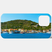 De haven van Antipaxos Case-Mate iPhone Case (Achterkant (horizontaal))