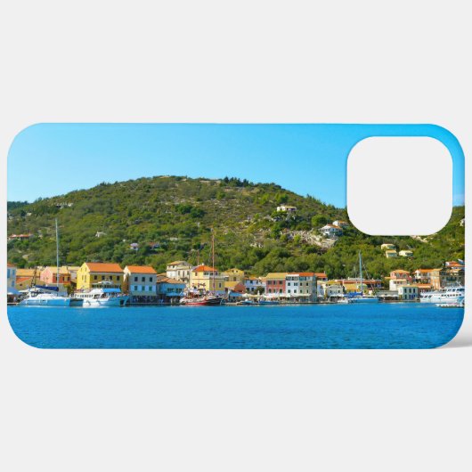 De haven van Antipaxos Case-Mate iPhone Case (Achterkant / Rechts)