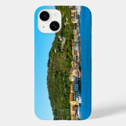De haven van Antipaxos Case-Mate iPhone Case (Achterkant)