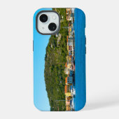 De haven van Antipaxos iPhone 15 Case (Achterkant)