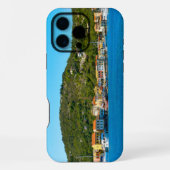 De haven van Antipaxos iPhone Hoesje (Achterkant)