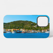 De haven van Antipaxos iPhone Hoesje (Achterkant horizontaal)