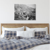 De haven van Balaklava Canvas Afdruk (Insitu (Slaapkamer))