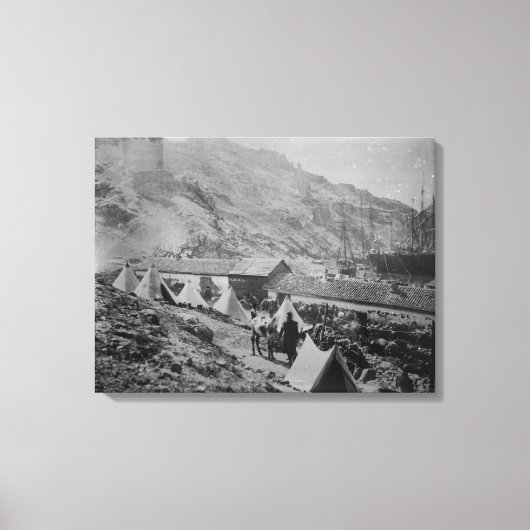 De haven van Balaklava Canvas Afdruk (Voorkant)