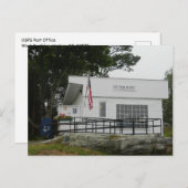 De Haven van Boothbay van het westen me PC van het Feestdagenkaart (Voorkant / Achterkant)