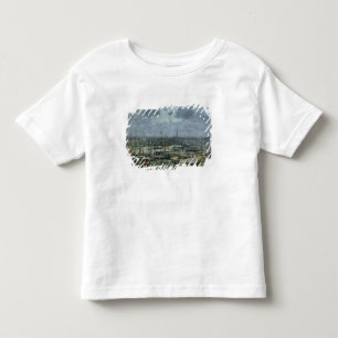 De haven van Bordeaux, 1874 Kinder Shirts