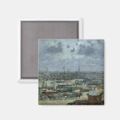 De haven van Bordeaux, 1874 Magneet (Voorkant / Achterkant)