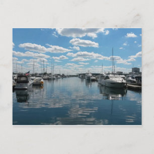 De Haven van Burnham - Chicago Briefkaart