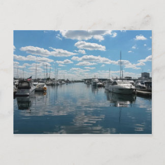 De Haven van Burnham - Chicago Briefkaart