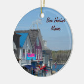 De Haven van de bar, Maine Keramisch Ornament (Links)