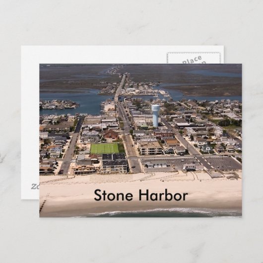 De Haven van de steen - 96ste Straat Briefkaart (Voorkant / Achterkant)