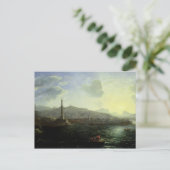 De haven van Genua, Uitzicht van Zee Briefkaart (Staand voorkant)