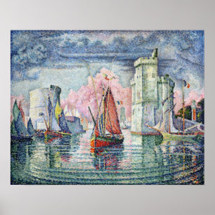 De haven van La Rochelle, 1921 Poster