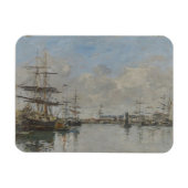 De haven van Le Havre (ca. 1885-90) Magneet (Horizontaal)