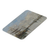 De haven van Le Havre (ca. 1885-90) Magneet (Linkerzijde)