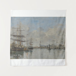 De haven van Le Havre (ca. 1885-90) Wandkleed