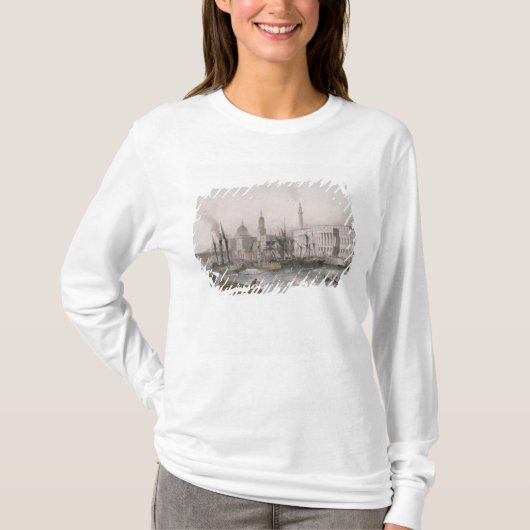 De haven van Londen T-shirt (Voorkant)