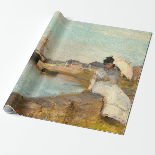 De haven van Lorient door Berthe Morisot Cadeaupapier (Uitgerold)