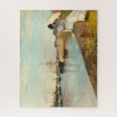 De haven van Lorient door Berthe Morisot Legpuzzel (Verticaal)