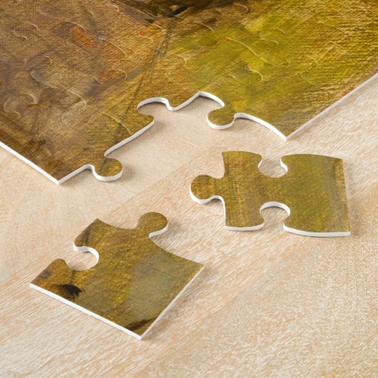 De haven van Lorient door Berthe Morisot Legpuzzel (Zijkant)