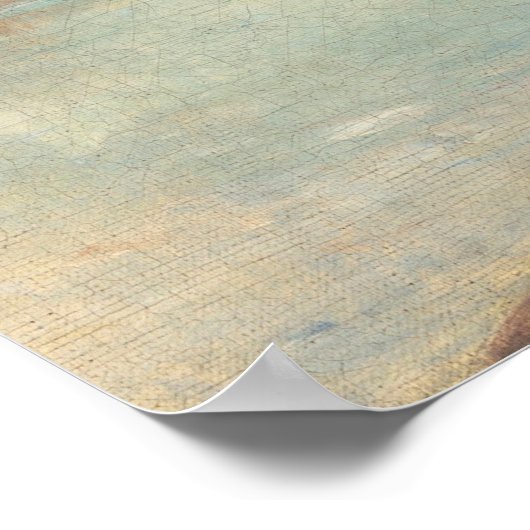 De haven van Lorient door Berthe Morisot Poster (Hoek)