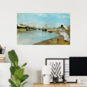 De haven van Lorient Poster (Thuiskantoor)