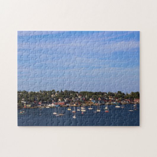 De Haven van Lunenbourg Legpuzzel (Horizontaal)