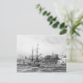 De haven van New Orleans Briefkaart (Staand voorkant)