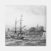 De haven van New Orleans Magneet (Voorkant)