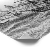 De haven van New Orleans Poster (Hoek)