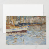 De haven van Nice | Berthe Morisot (Voorkant / Achterkant)
