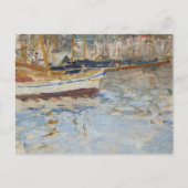 De haven van Nice | Berthe Morisot Briefkaart (Voorkant)
