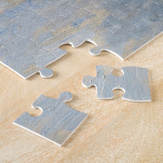 De haven van Nice | Berthe Morisot Legpuzzel (Zijkant)