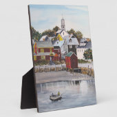 De haven van Portsmouth, New Hampshire Fotoplaat (Zijkant)