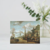 De haven van Rhodos Briefkaart (Staand voorkant)