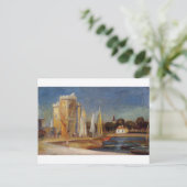 De haven van Rochelle van Pierre-Auguste Renoir Briefkaart (Staand voorkant)