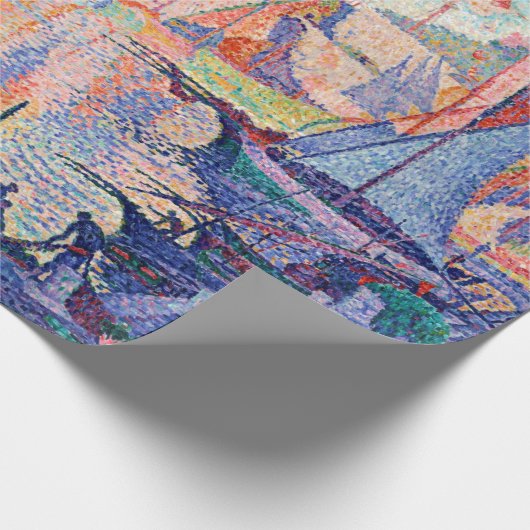 De haven van Saint-Tropez, Signac Cadeaupapier (Hoek)