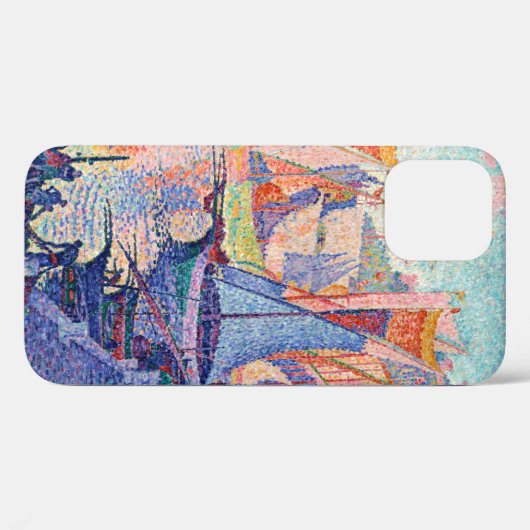 De haven van Saint-Tropez, Signac Case-Mate iPhone Case (Achterkant (horizontaal))