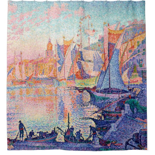De haven van Saint-Tropez, Signac Douchegordijn (Voorkant)