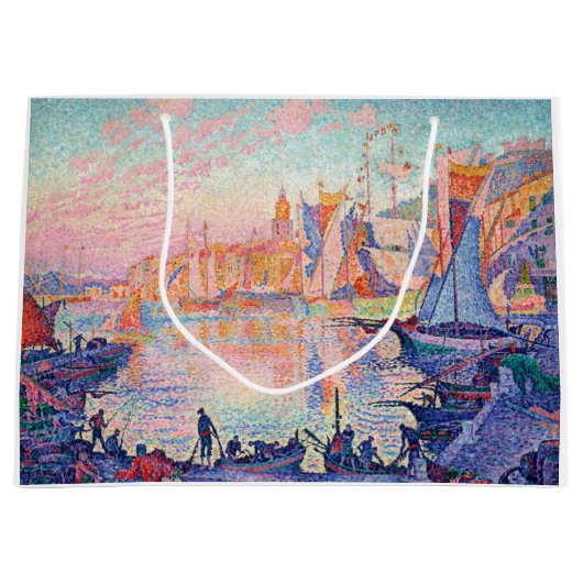 De haven van Saint-Tropez, Signac Groot Cadeauzakje (Voorkant)