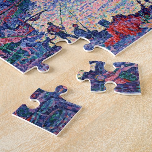 De haven van Saint-Tropez, Signac Legpuzzel (Zijkant)