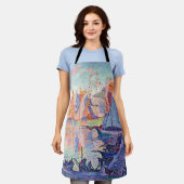 De haven van Saint-Tropez, Signac Schort (Gedragen)