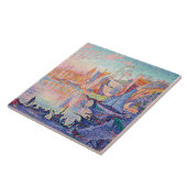 De haven van Saint-Tropez, Signac Tegeltje (Zijkant)