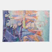 De haven van Saint-Tropez, Signac Theedoek (Horizontaal)