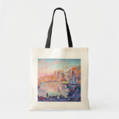 De haven van Saint-Tropez, Signac Tote Bag (Voorkant)
