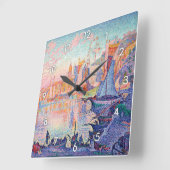 De haven van Saint-Tropez, Signac Vierkante Klok (Hoek)