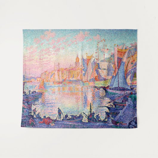 De haven van Saint-Tropez, Signac Wandkleed (Voorkant (horizontaal))