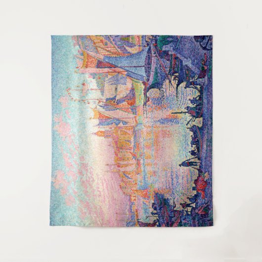 De haven van Saint-Tropez, Signac Wandkleed (Voorkant)